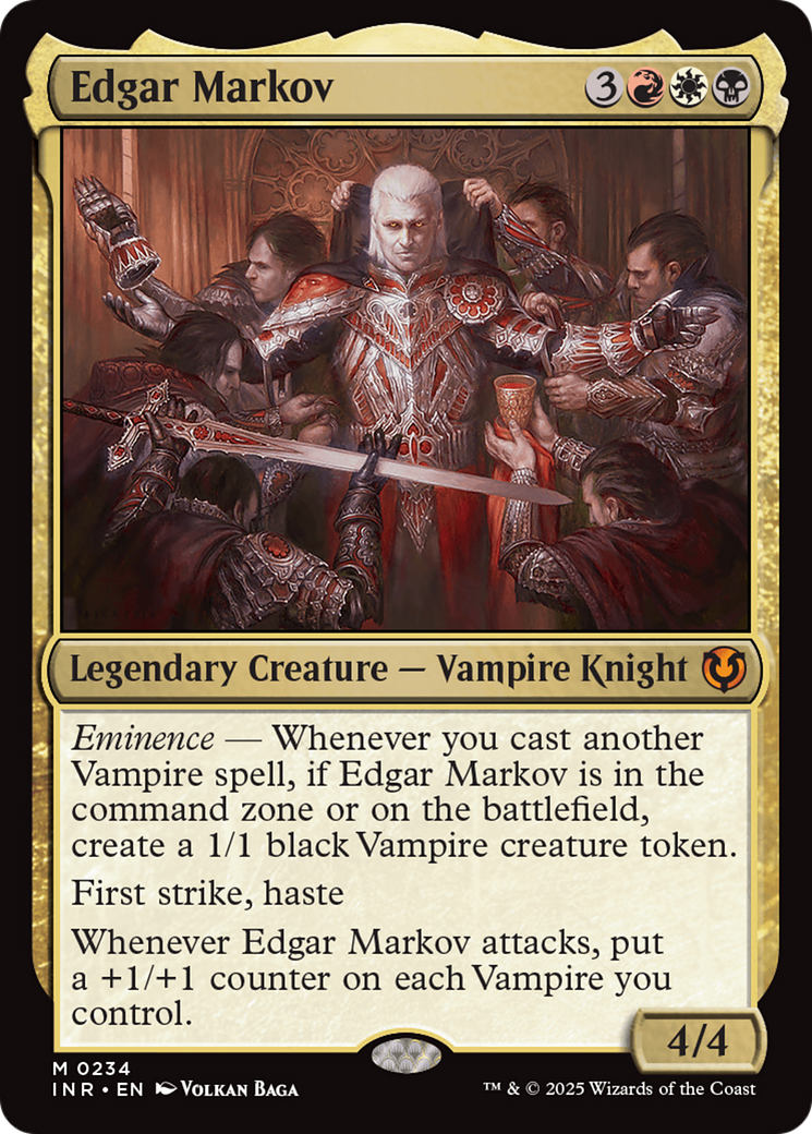 Edgar Markov [Innistrad Remastered] [Foil]