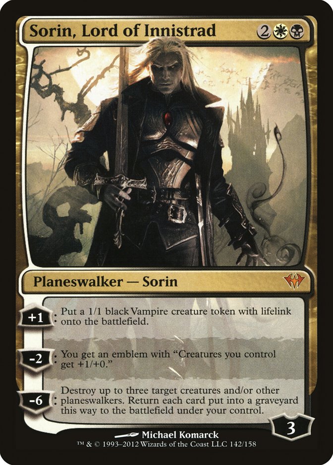 Sorin, Lord of Innistrad [Dark Ascension] [Foil]