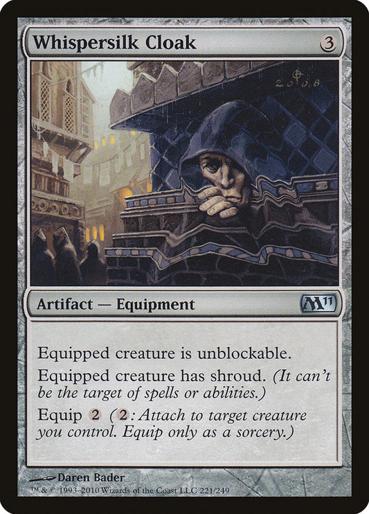 Whispersilk Cloak [Core Set 2011]