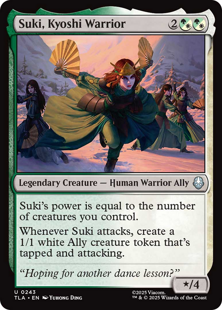 Suki, Kyoshi Warrior [Avatar: The Last Airbender] [Foil]