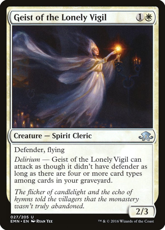 Geist of the Lonely Vigil [Eldritch Moon] [Foil]