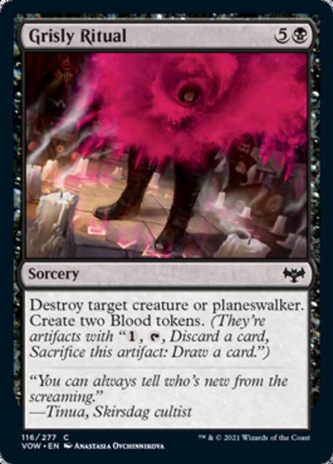 Grisly Ritual [Innistrad: Crimson Vow] [Foil]