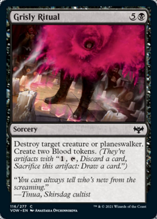 Grisly Ritual [Innistrad: Crimson Vow] [Foil]
