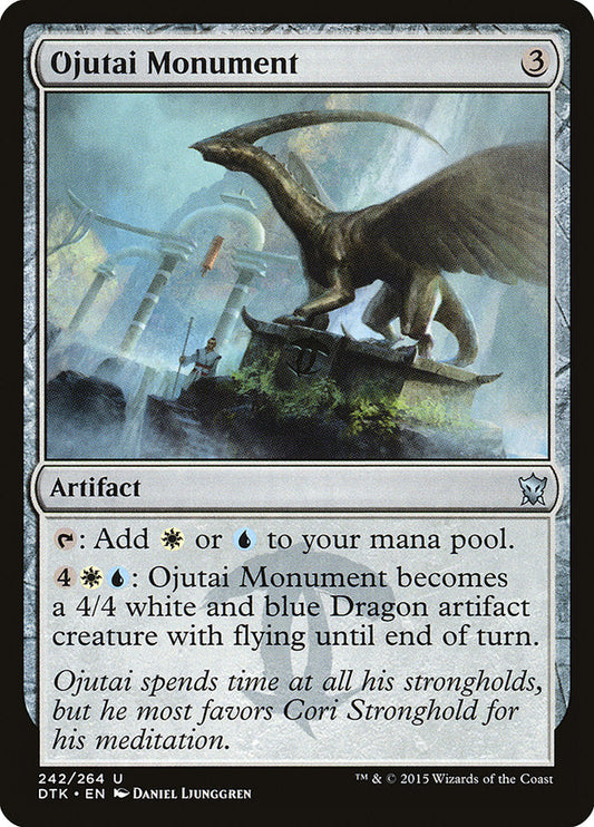 Ojutai Monument [Dragons of Tarkir] [Foil]