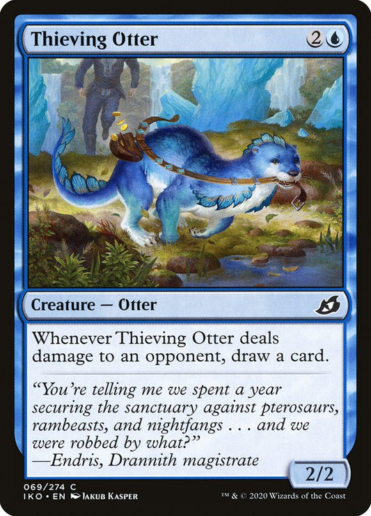 Thieving Otter [Ikoria: Lair of Behemoths] [Foil]