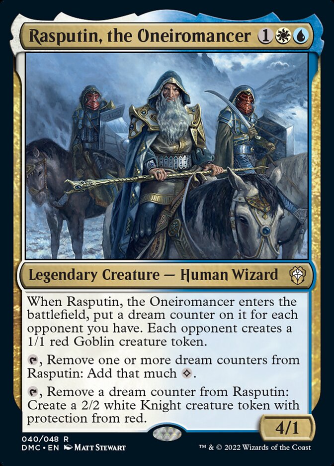 Rasputin, the Oneiromancer [Dominaria United Commander] [Foil]