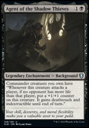 Agent of the Shadow Thieves [Commander Legends: Battle for Baldur's Gate] [Foil]