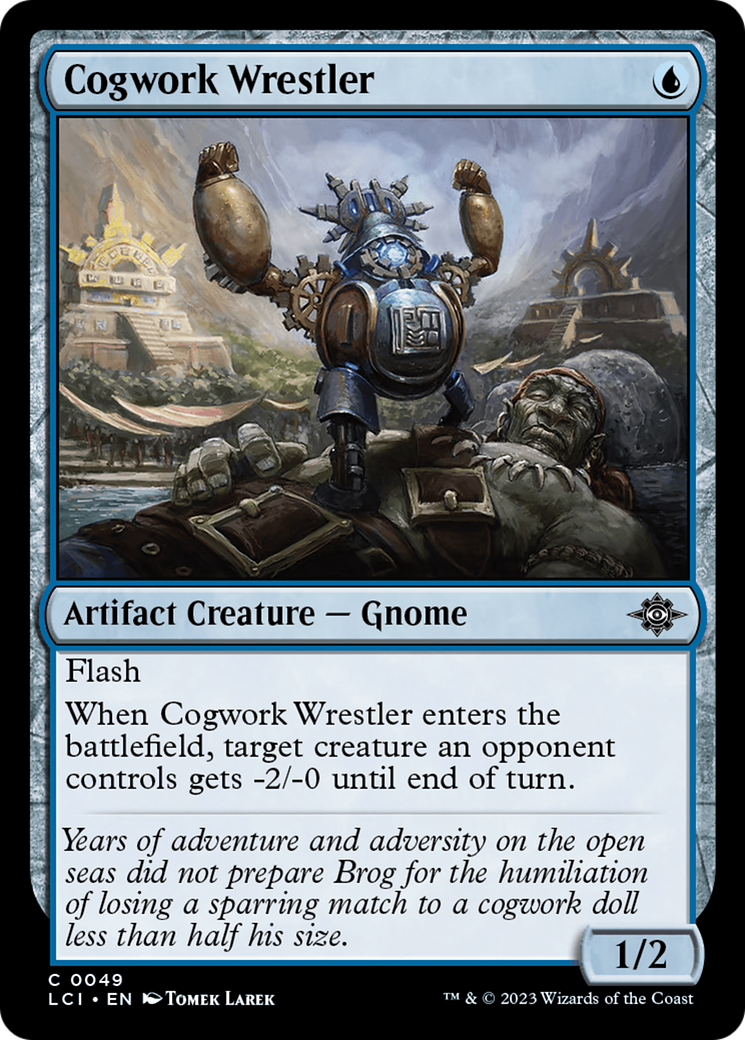Cogwork Wrestler [The Lost Caverns of Ixalan] [Foil]