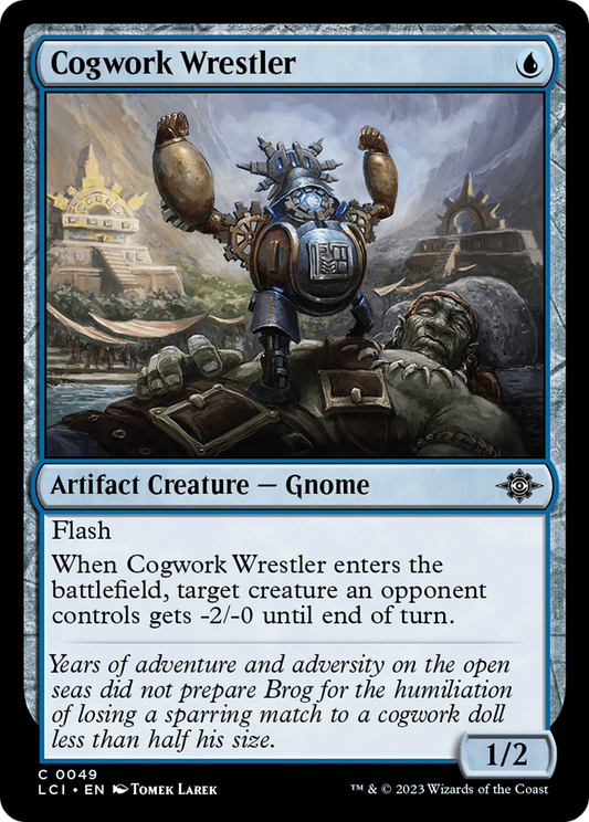 Cogwork Wrestler [The Lost Caverns of Ixalan] [Foil]