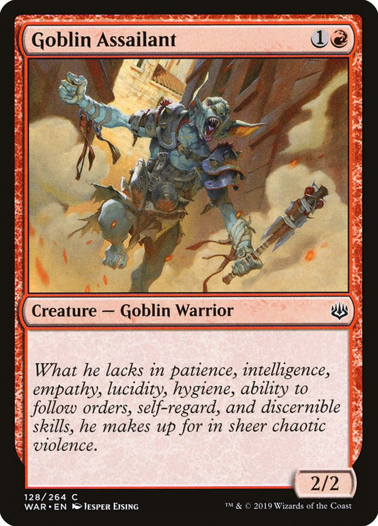 Goblin Assailant [War of the Spark] [Foil]