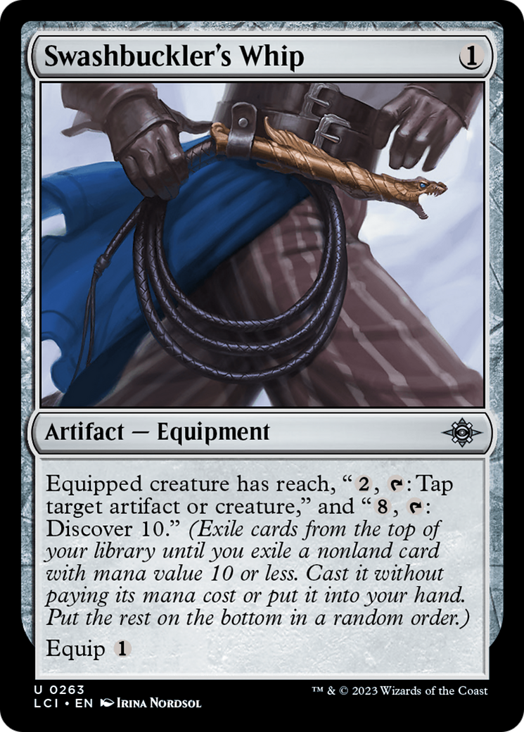 Swashbuckler's Whip [The Lost Caverns of Ixalan] [Foil]