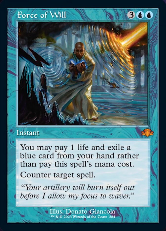 Force of Will (Retro) [Dominaria Remastered] [Foil]