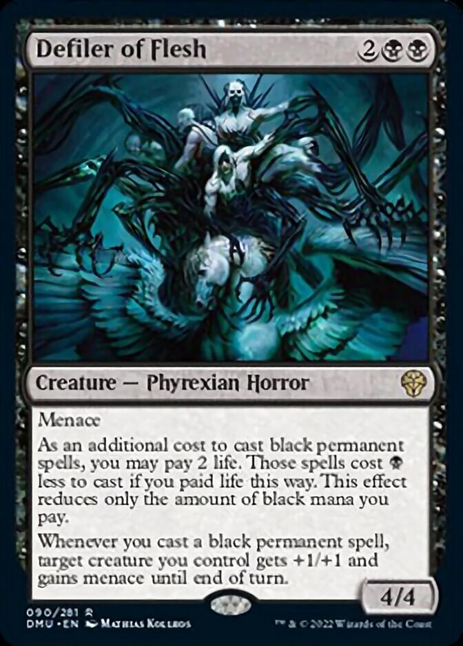 Defiler of Flesh [Dominaria United] [Foil]