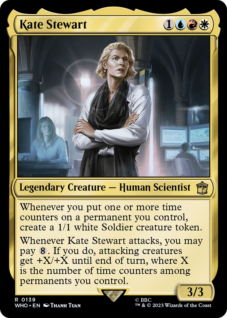 Kate Stewart [Doctor Who] [Foil]