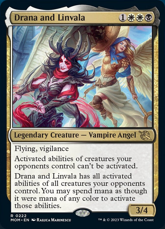 Drana and Linvala [March of the Machine] [Foil]