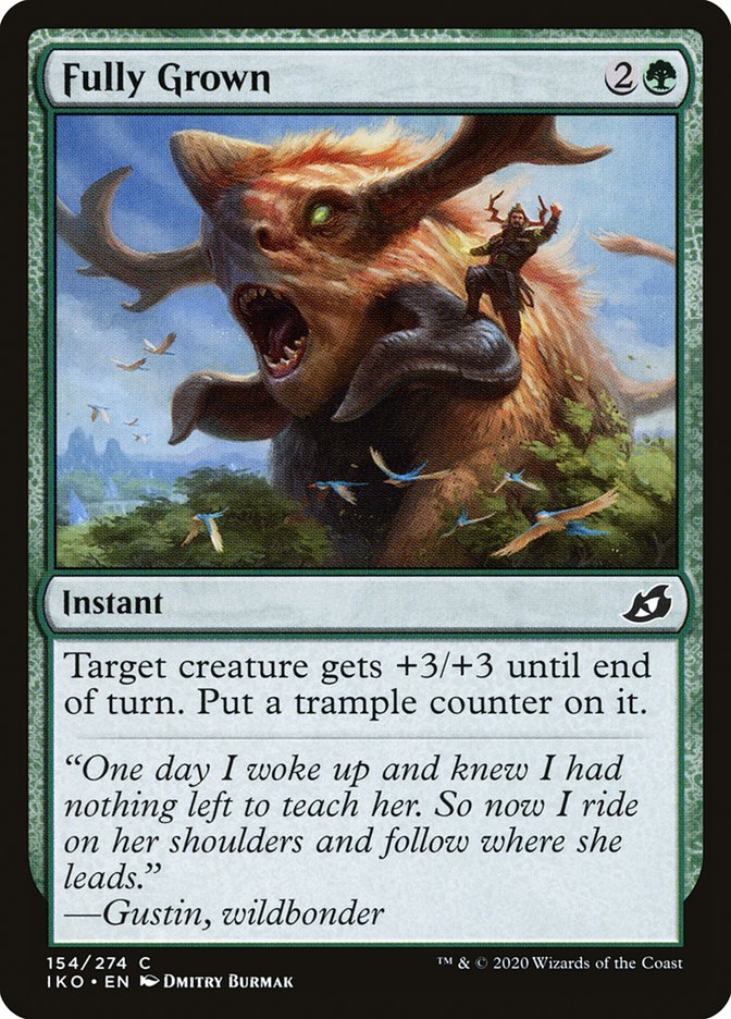 Fully Grown [Ikoria: Lair of Behemoths] [Foil]