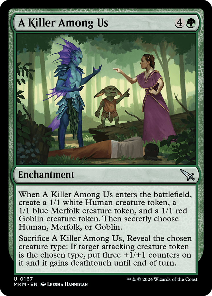 A Killer Among Us [Murders at Karlov Manor] [Foil]