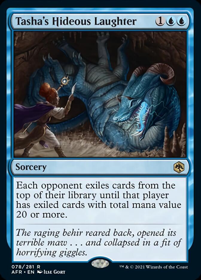 Tasha's Hideous Laughter [Dungeons & Dragons: Adventures in the Forgotten Realms] [Foil]