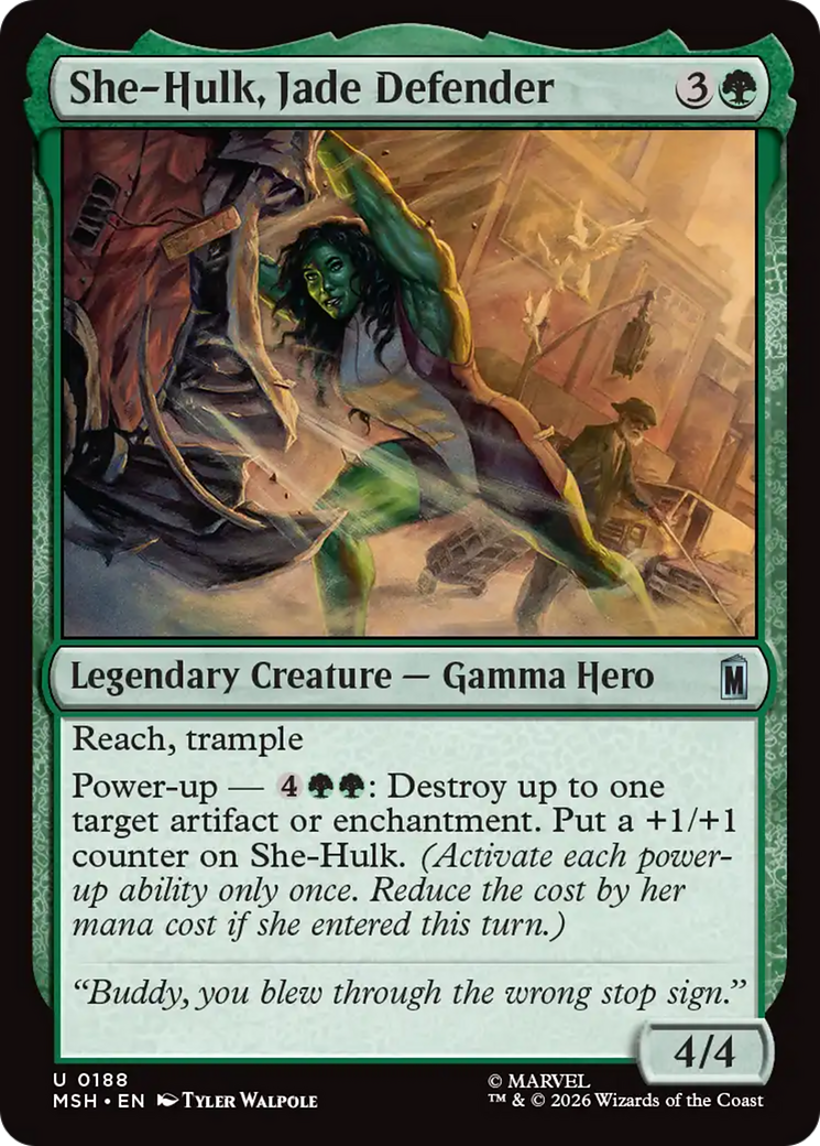 She-Hulk, Attorney-at-Law [Marvel Super Heroes Commander]