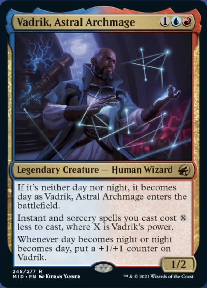 Vadrik, Astral Archmage [Innistrad: Midnight Hunt] [Foil]