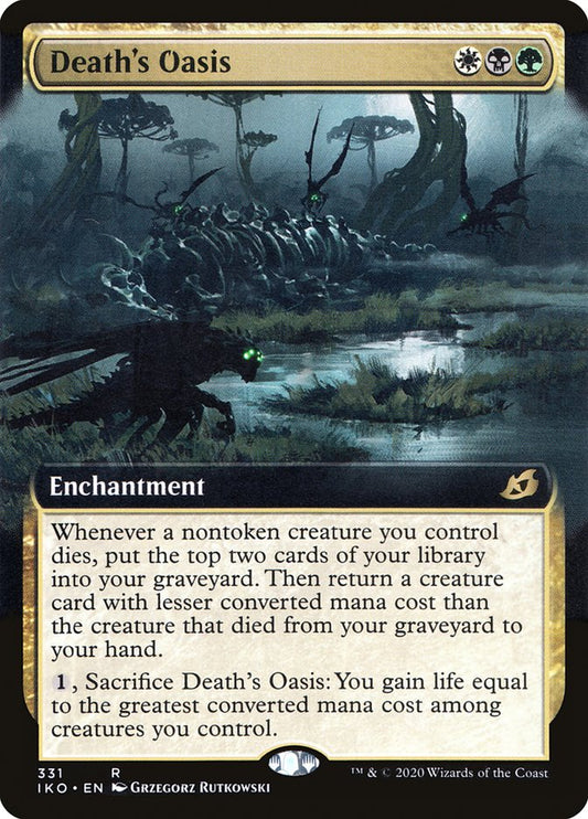 Death's Oasis (Extended Art) [Ikoria: Lair of Behemoths] [Foil]