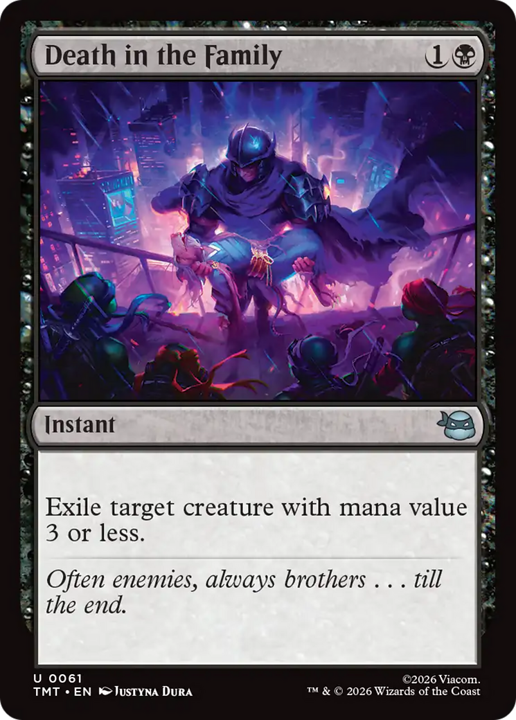Death in the Family [Teenage Mutant Ninja Turtles] [Foil]