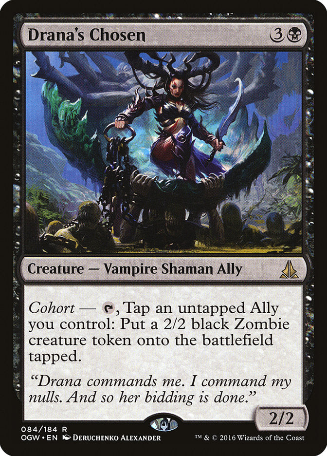 Drana's Chosen [Oath of the Gatewatch] [Foil]