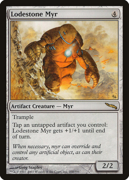 Lodestone Myr [Mirrodin] [Foil]