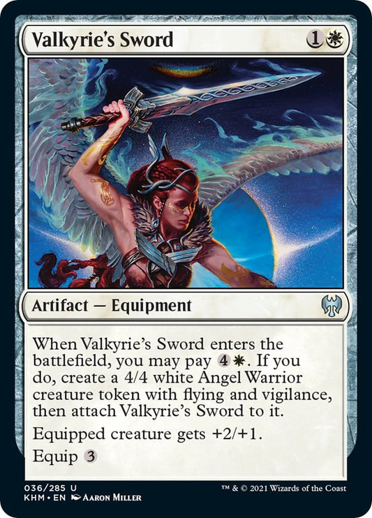 Valkyrie's Sword [Kaldheim] [Foil]