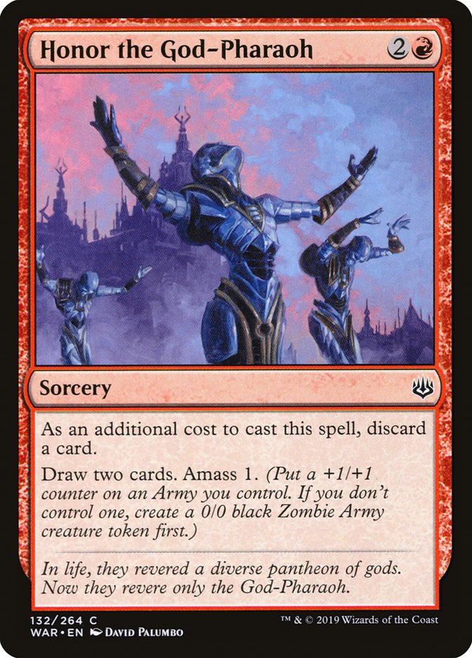 Honor the God-Pharaoh [War of the Spark] [Foil]
