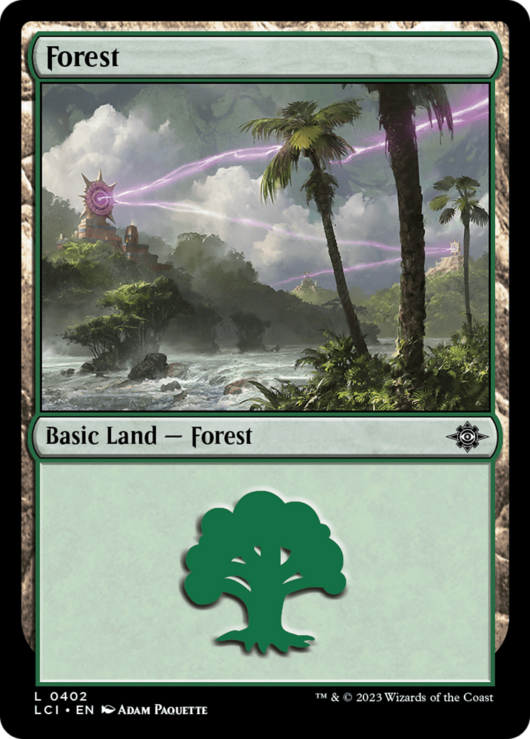Forest (0402) [The Lost Caverns of Ixalan] [Foil]