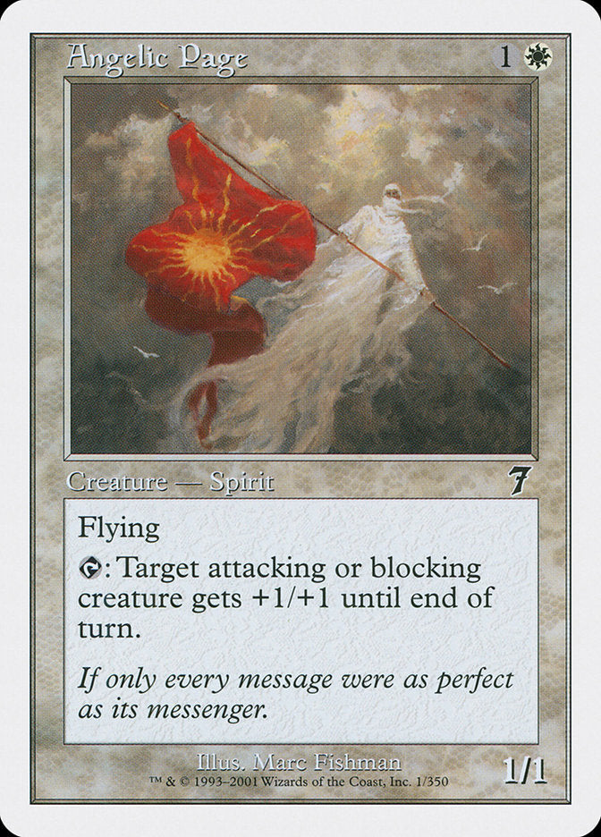 Angelic Page [Seventh Edition] [Foil]