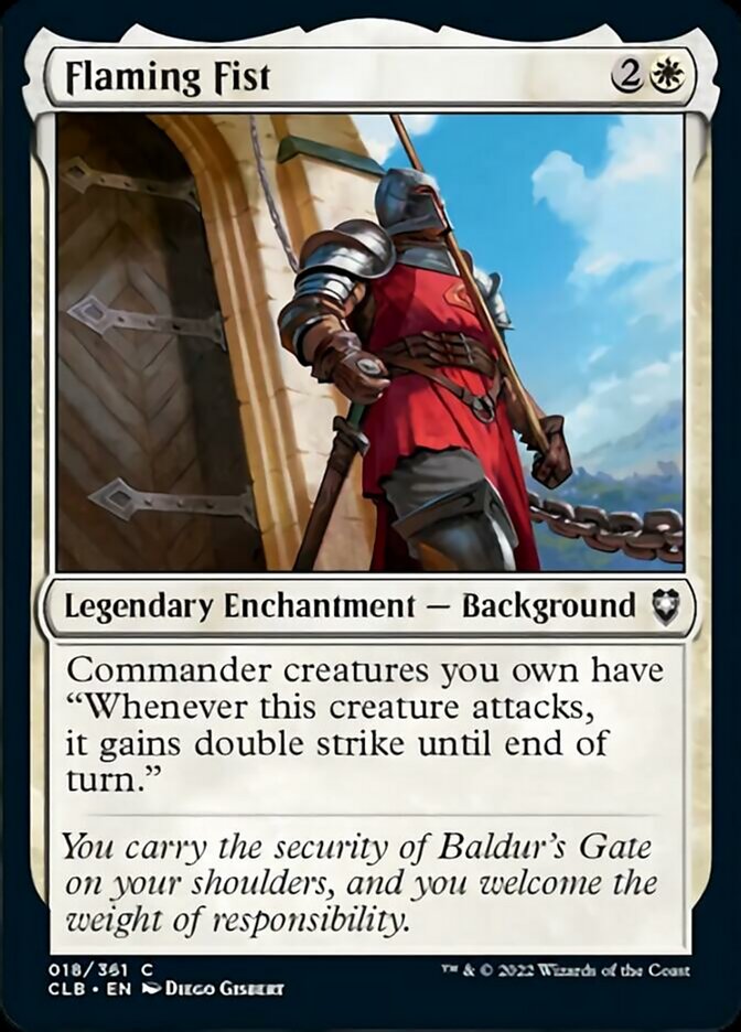 Flaming Fist [Commander Legends: Battle for Baldur's Gate] [Foil]