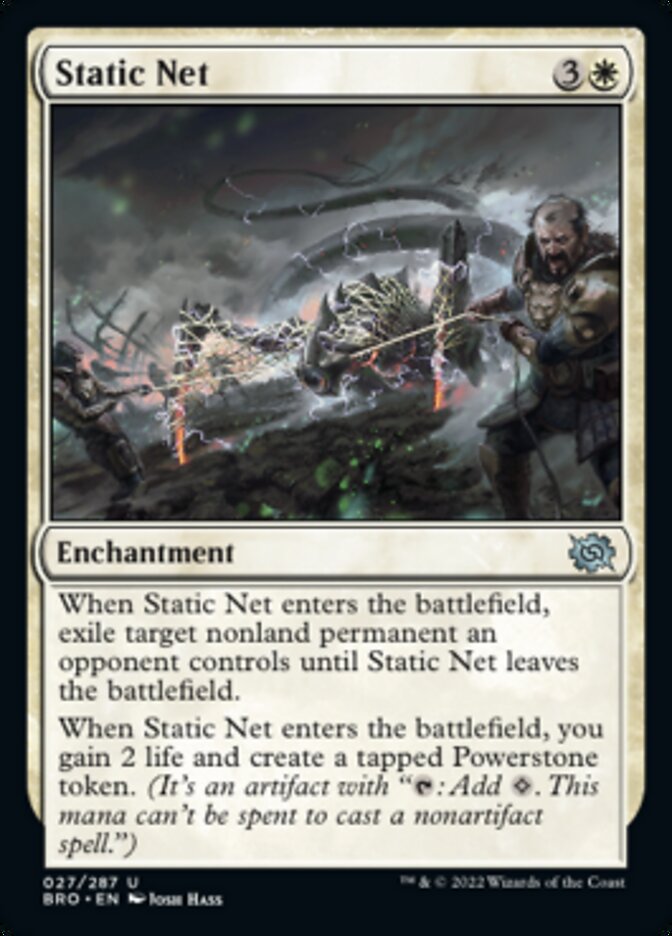 Static Net [The Brothers' War] [Foil]