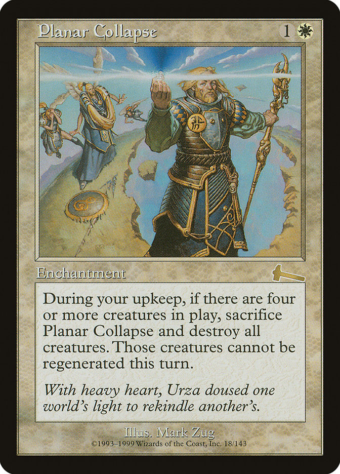 Planar Collapse [Urza's Legacy] [Foil]