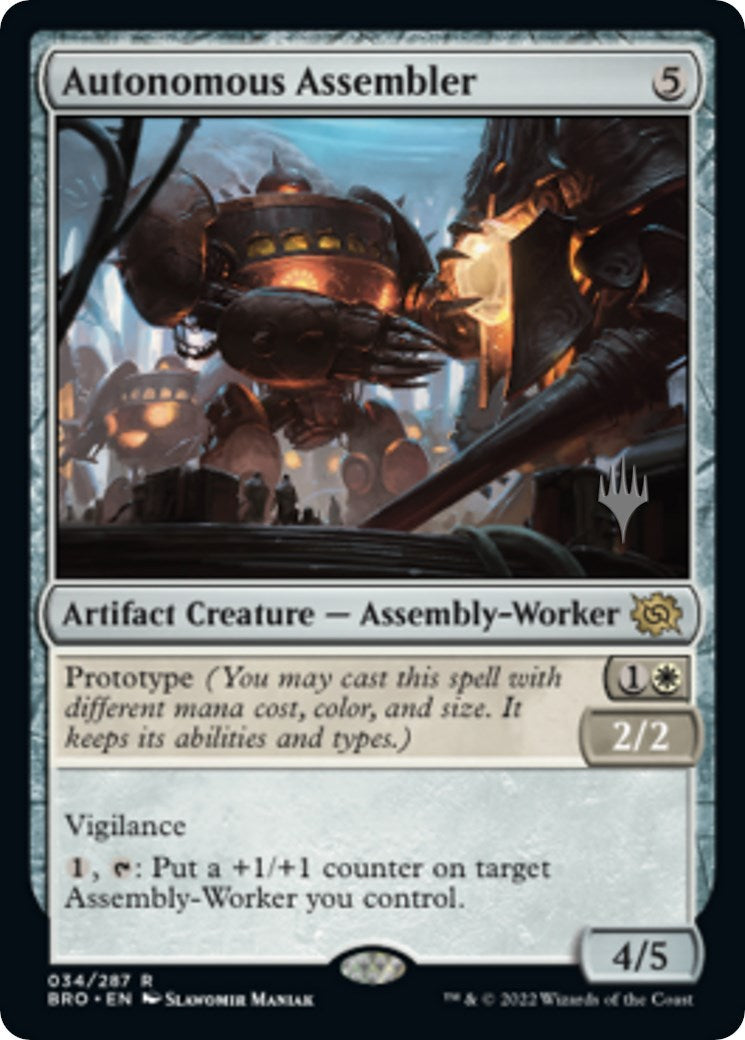 Autonomous Assembler (Promo Pack) [The Brothers' War Promos] [Foil]