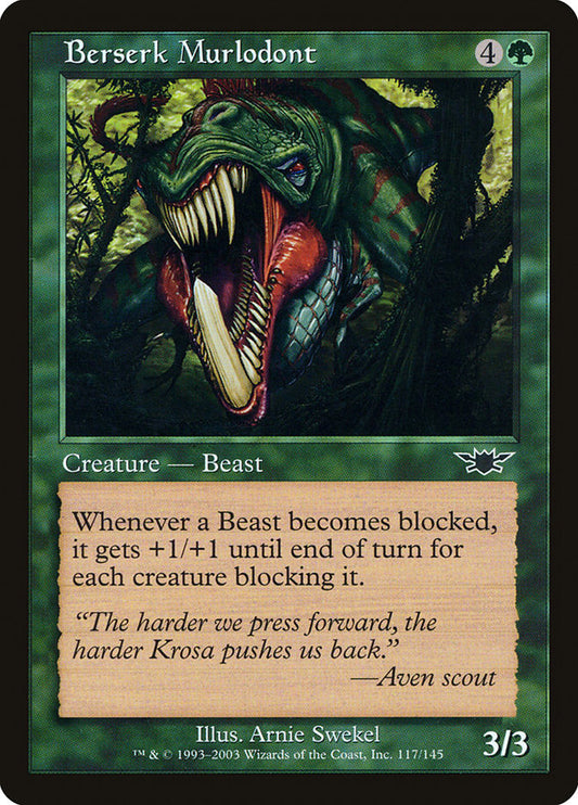 Berserk Murlodont [Legions] [Foil]