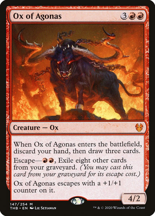 Ox of Agonas [Theros Beyond Death] [Foil]