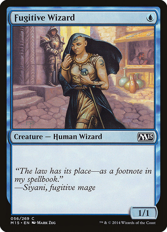 Fugitive Wizard [Core Set 2015] [Foil]