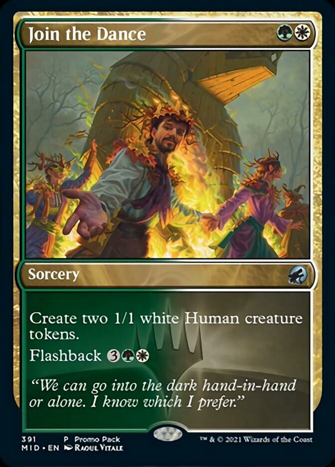Join the Dance (Promo Pack) [Innistrad: Midnight Hunt Promos] [Foil]
