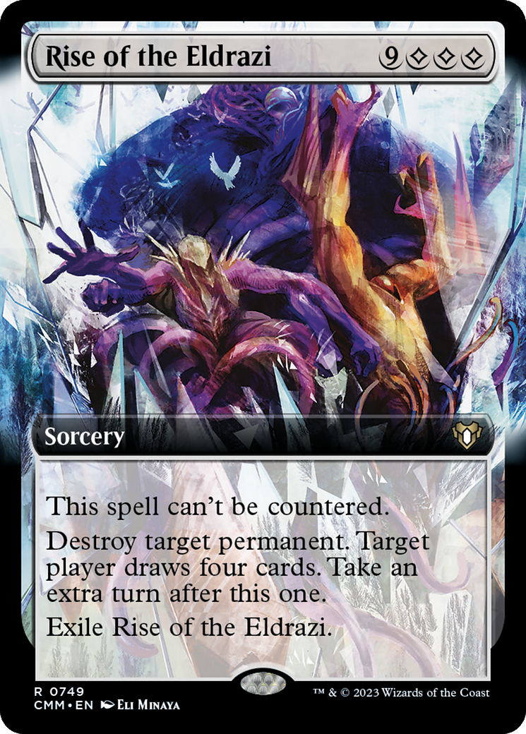 Rise of the Eldrazi (Extended Art) [Commander Masters] [Foil]