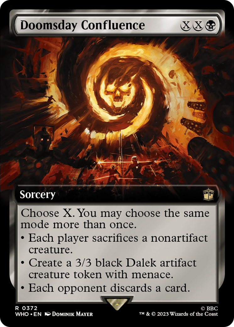 Doomsday Confluence (Extended Art) [Doctor Who] [Foil]