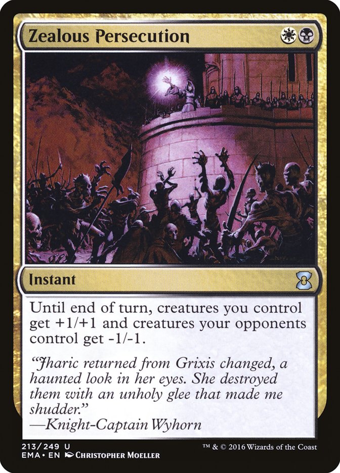Zealous Persecution [Eternal Masters] [Foil]