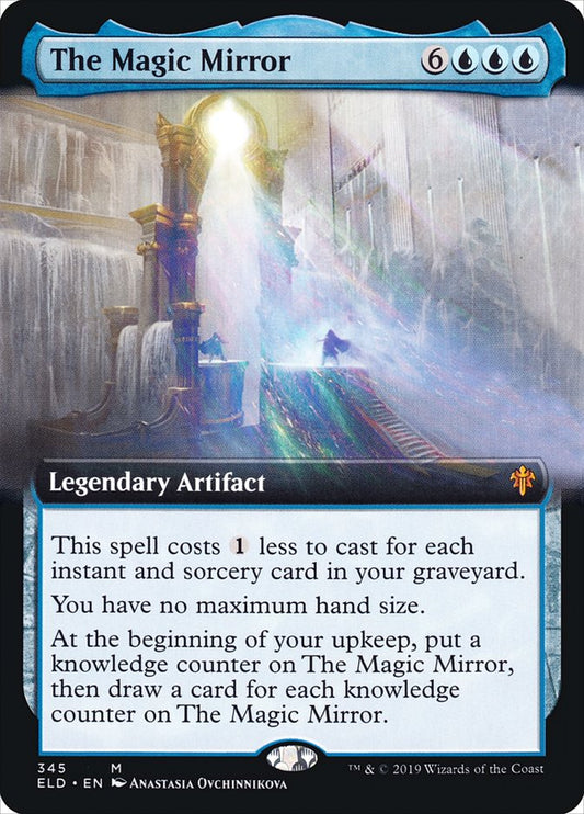 The Magic Mirror (Extended Art) [Throne of Eldraine] [Foil]