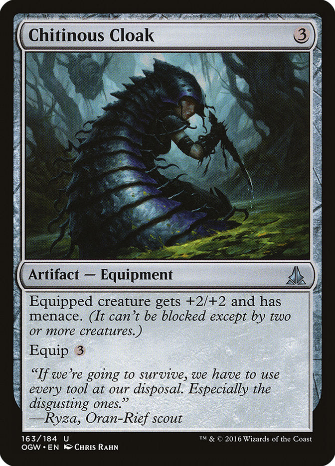 Chitinous Cloak [Oath of the Gatewatch] [Foil]