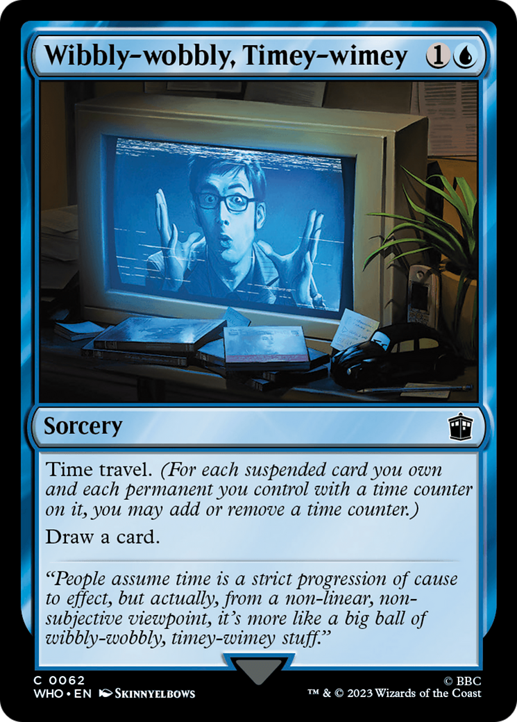 Wibbly-wobbly, Timey-wimey [Doctor Who] [Foil]