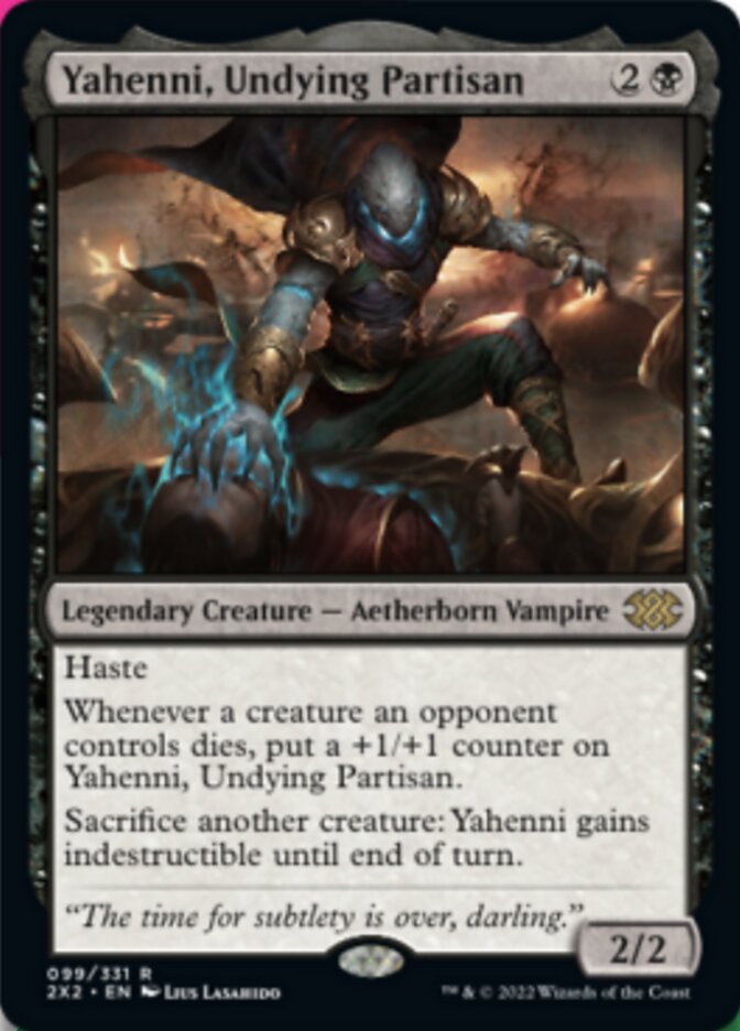 Yahenni, Undying Partisan [Double Masters 2022] [Foil]