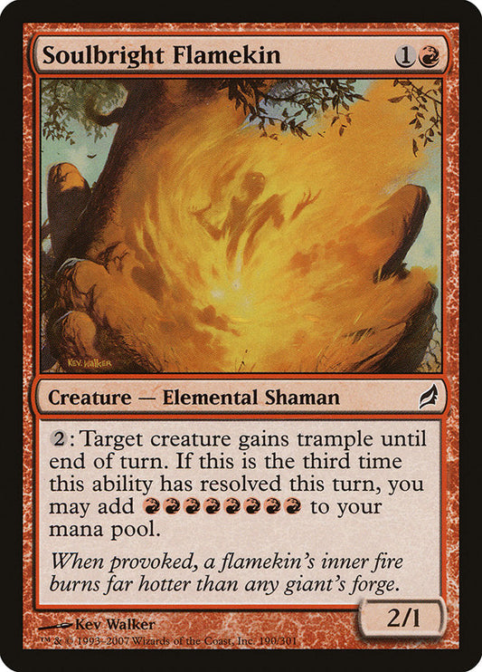 Soulbright Flamekin [Lorwyn] [Foil]