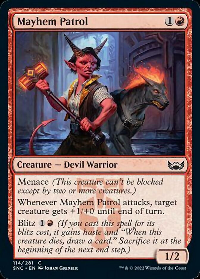 Mayhem Patrol [Streets of New Capenna] [Foil]