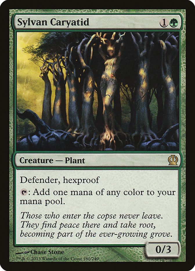 Sylvan Caryatid [Theros] [Foil]